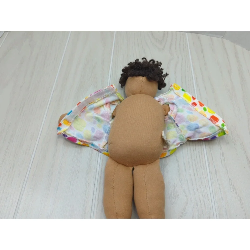 Lovevery Quinn Doll Plush‎ Cloth Organic Montessori Colorful NO OVERALL PANTS